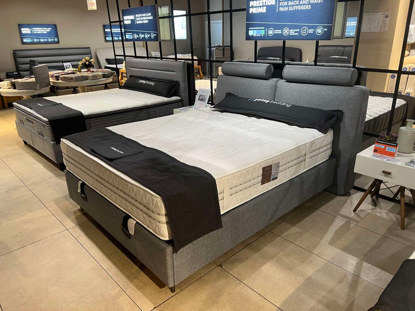 База с ракла Barte с табла Prestige Prime 160х200см - Аутлет