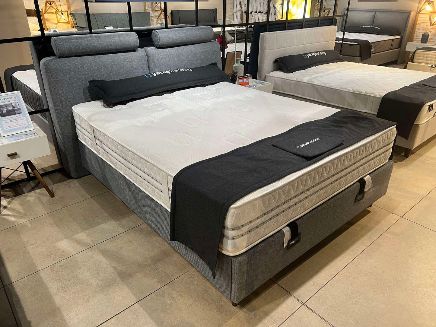 База с ракла Barte с табла Prestige Prime 160х200см - Аутлет