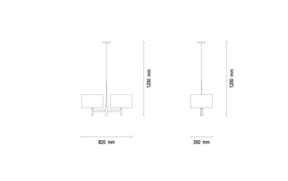 Висяща лампа Clementine