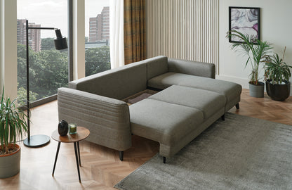 Ъглов разтегателен диван Grace 256 см