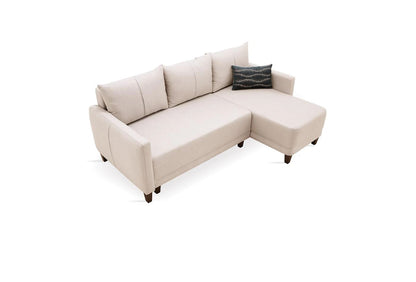 Ъглов разтегателен диван 216 см Smart